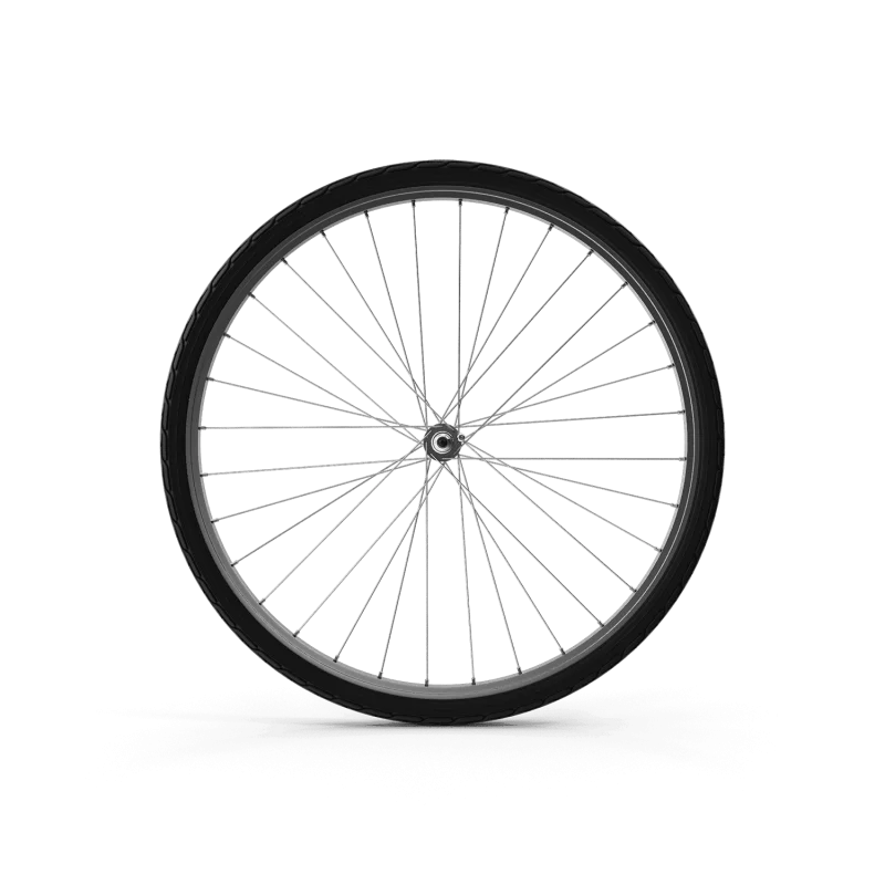  Колесо міського велосипеда